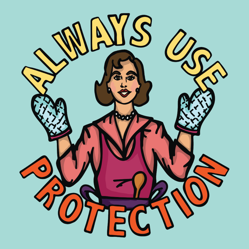 Always Use Protection 🧤 - Coffee Mug