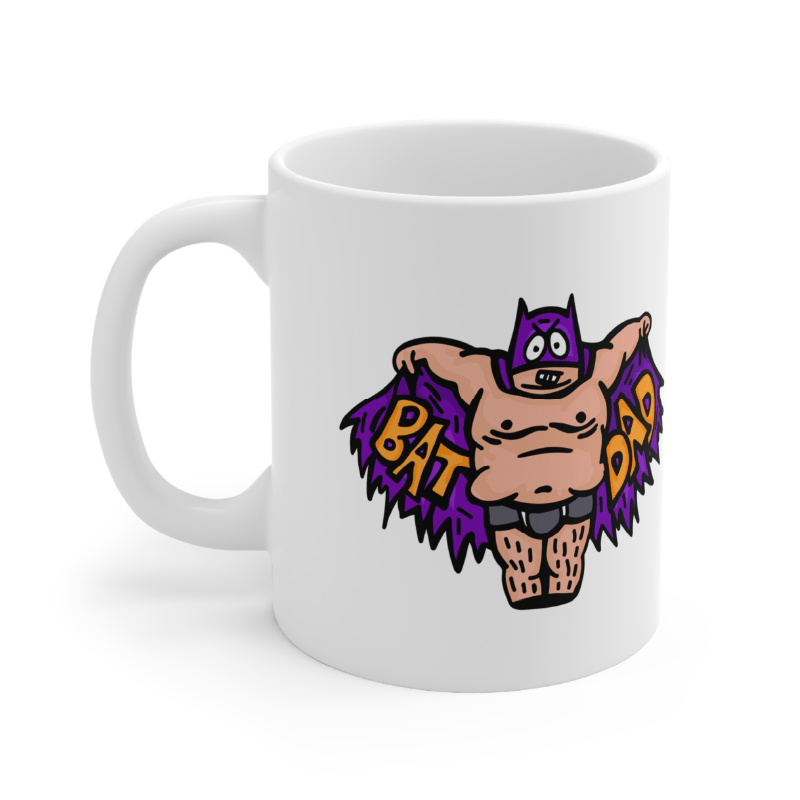 Bat Dad 🦹🏻♂️⚾️ - Coffee Mug