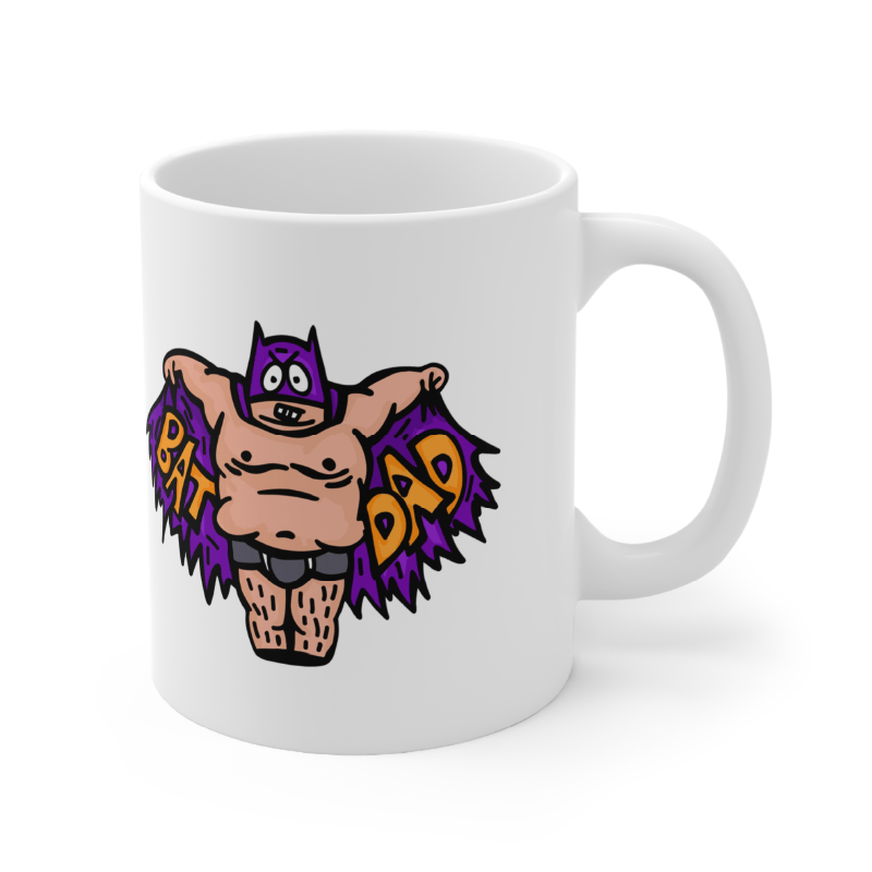 Bat Dad 🦹🏻♂️⚾️ - Coffee Mug
