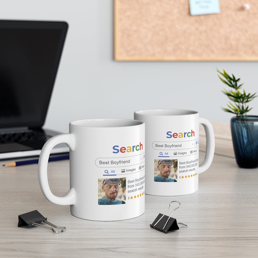 Best Boyfriend Search Result 😇 - Personalised Coffee Mug