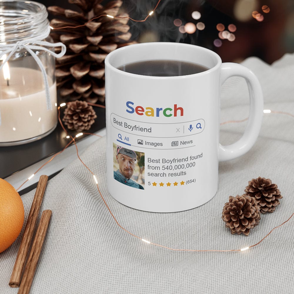 Best Boyfriend Search Result 😇 - Personalised Coffee Mug