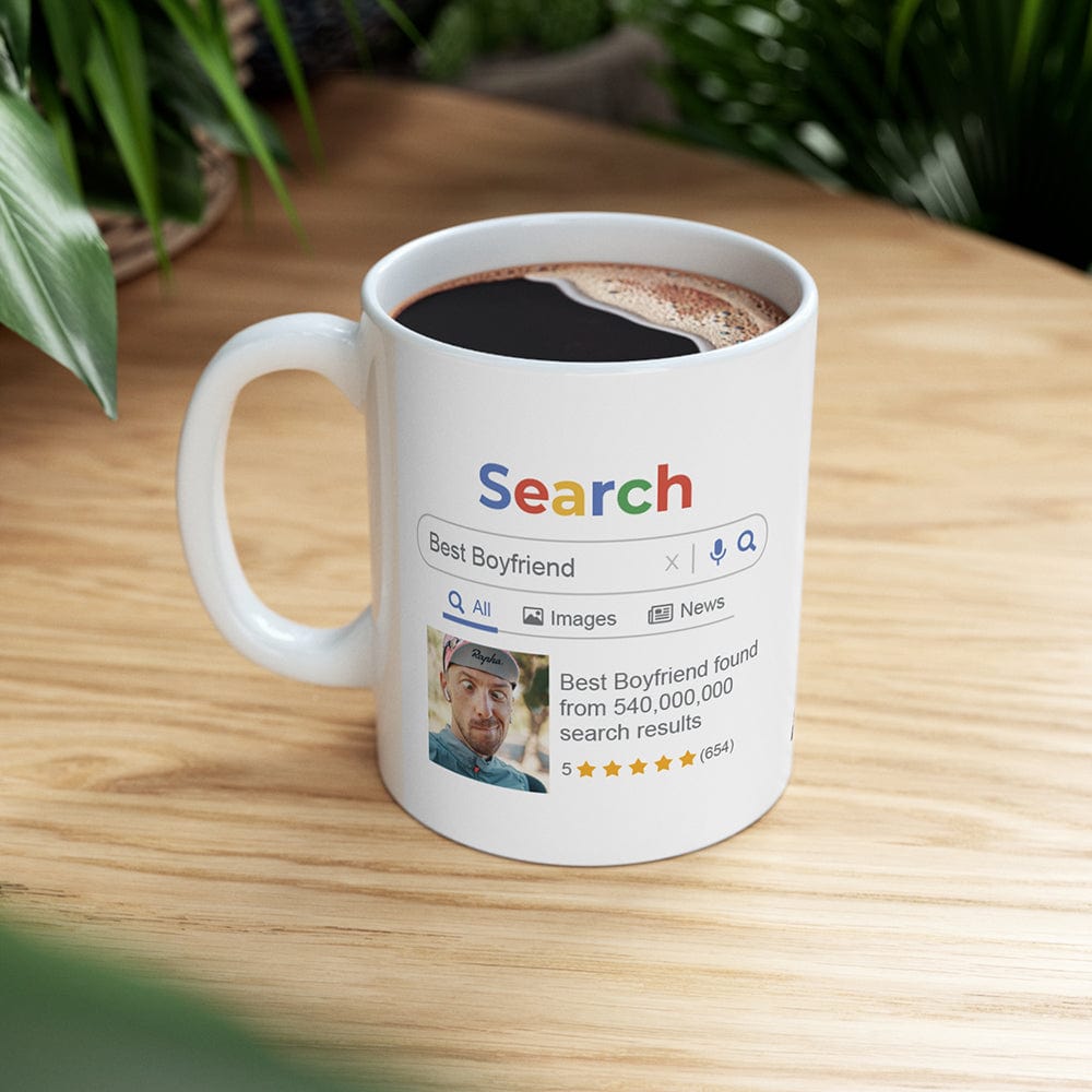 Best Boyfriend Search Result 😇 - Personalised Coffee Mug