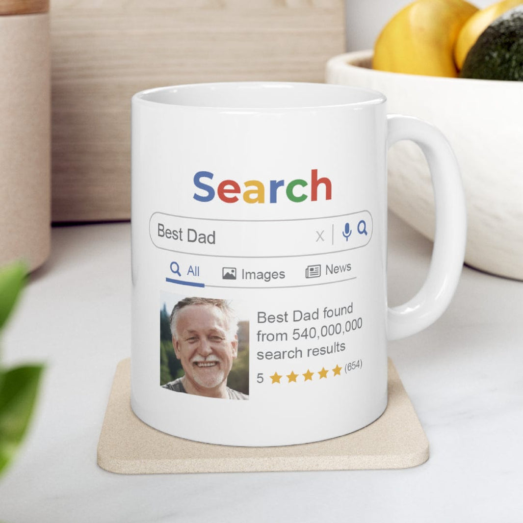 Best Dad/Grandad/Uncle/Step Dad Search Result Mug ๐ - Personalised Coffee Mug