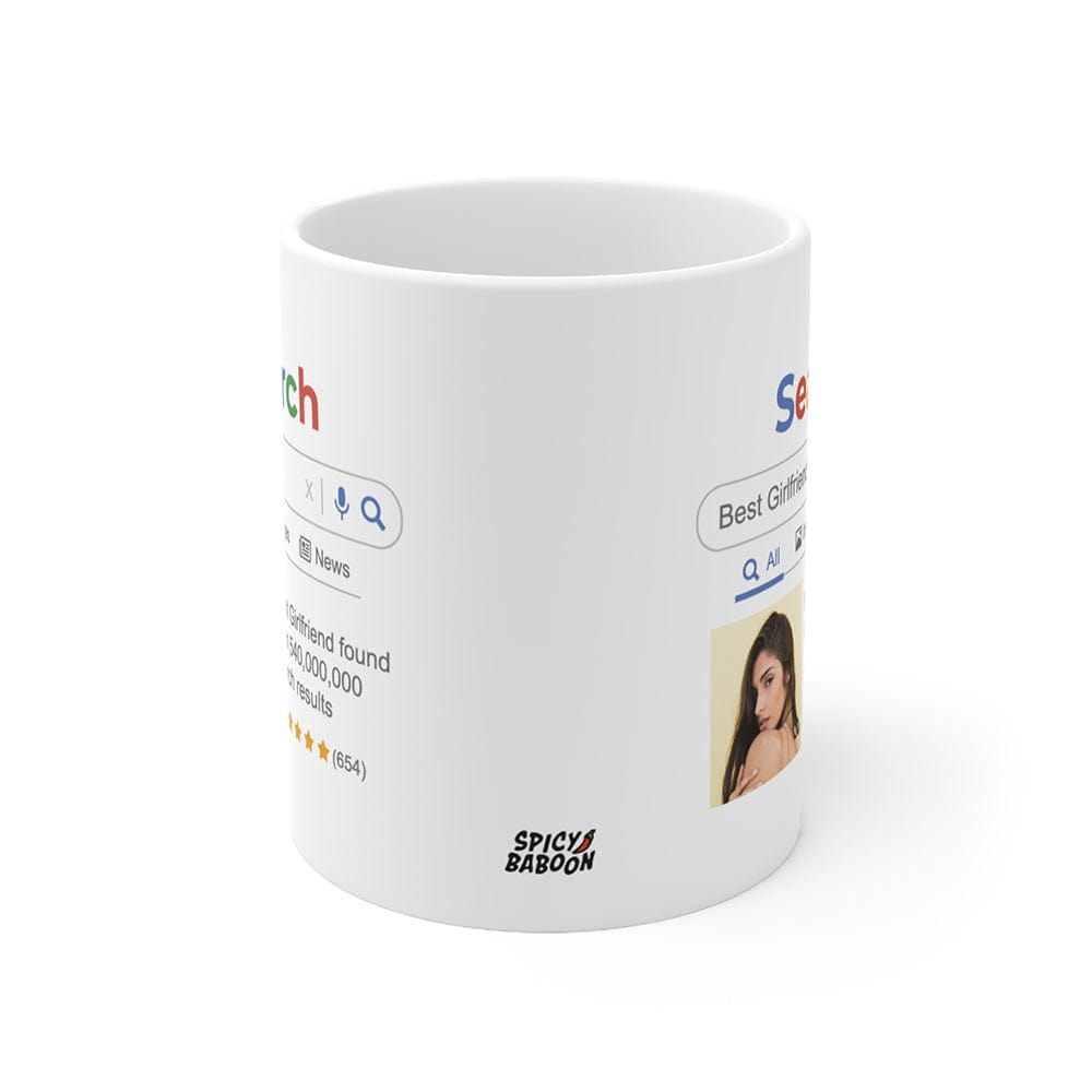 Best Girlfriend Search Result 😇 - Personalised Coffee Mug
