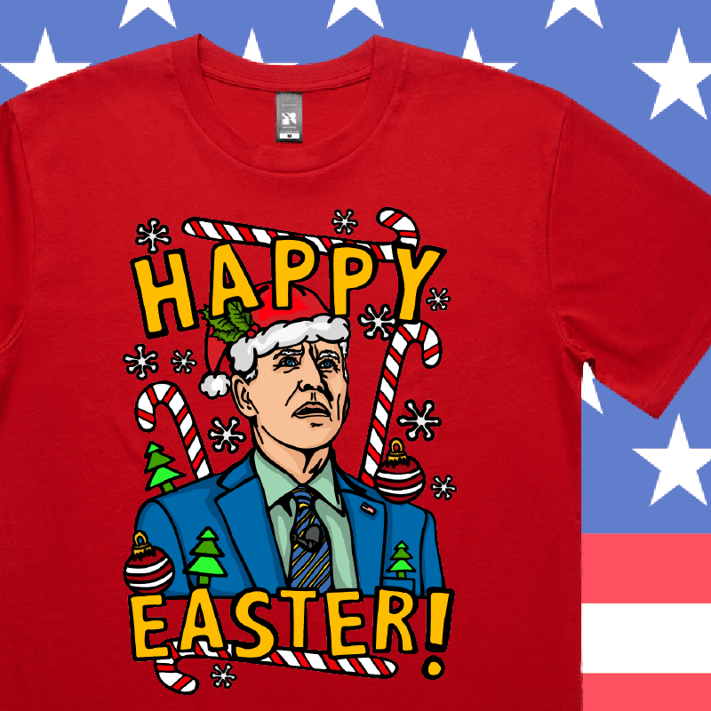 Biden Christmas 👨🦳🥚 - Men's T Shirt
