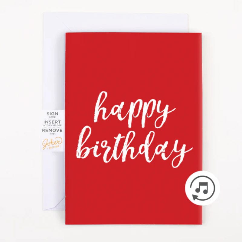 Birthday Endless Card ๐๐ - Joker Greeting Prank Card (Glitter + Sound)