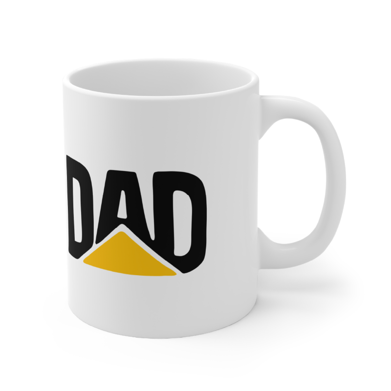 CAT Dad 🚧🏗 - Coffee Mug