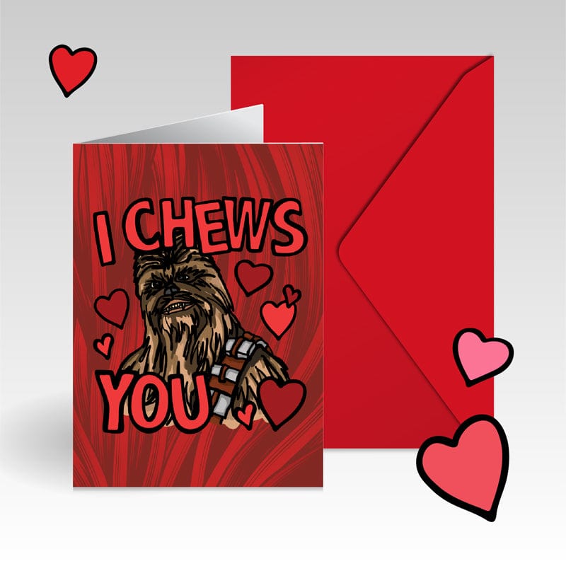 Chewie Love ๐๐น - V-Day Card