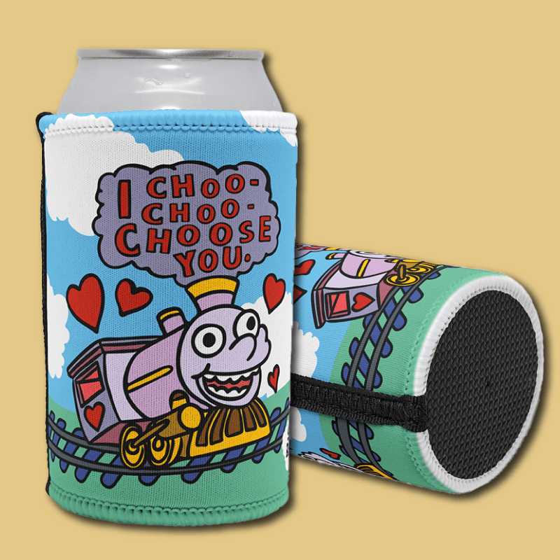 Choo Choo Choose You 🚂- Stubby Holder