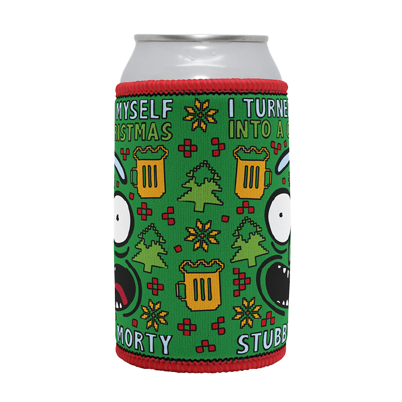 Christmas Rick 🎄🥒 – Stubby Holder