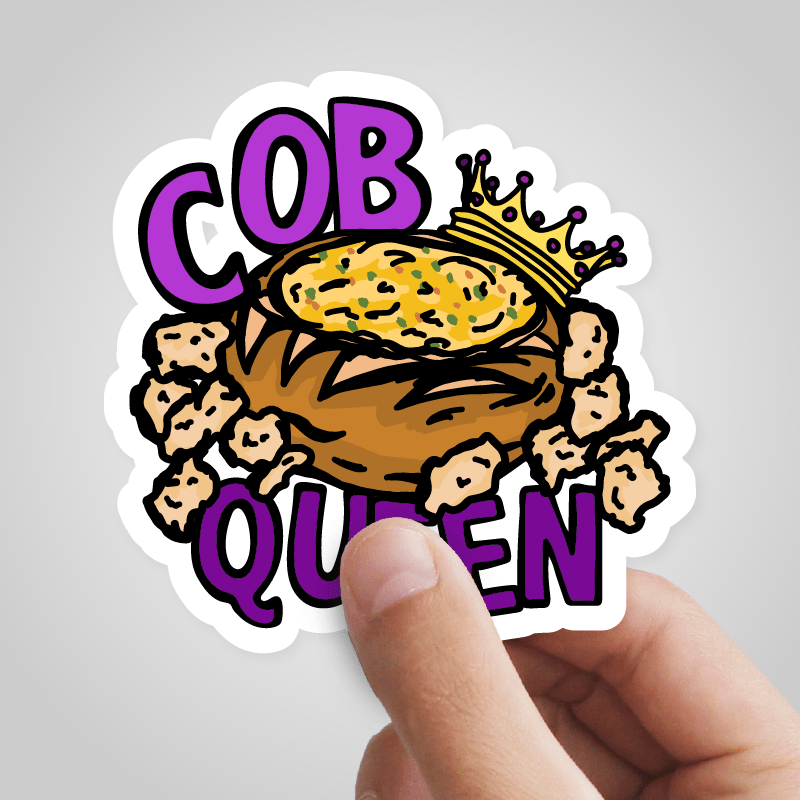 Cob Queen 👑🍞 – Sticker