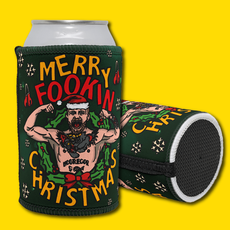 Conor McGregor Christmas 💪🎄 – Stubby Holder