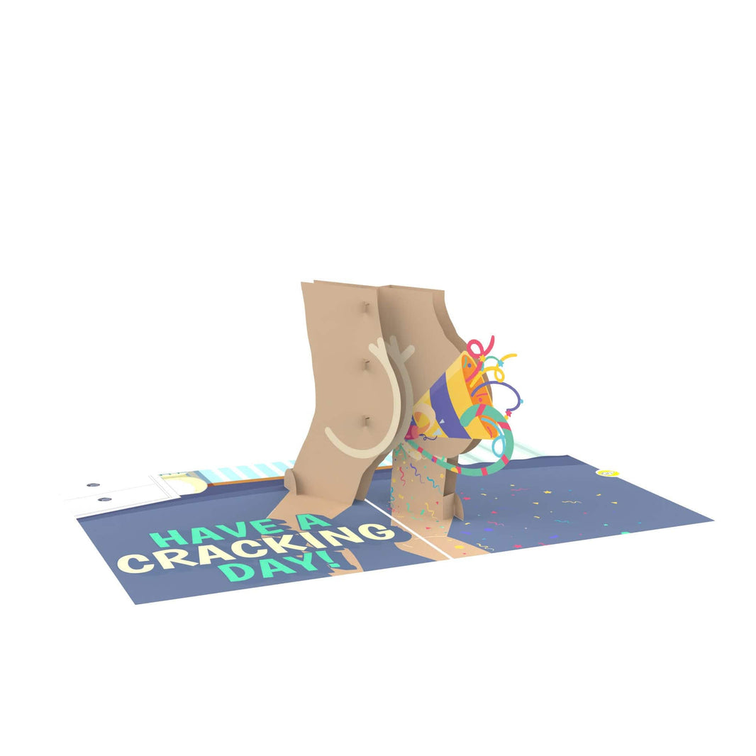 Cracking Birthday ๐๐ - 3D Inappropriate Greeting Card