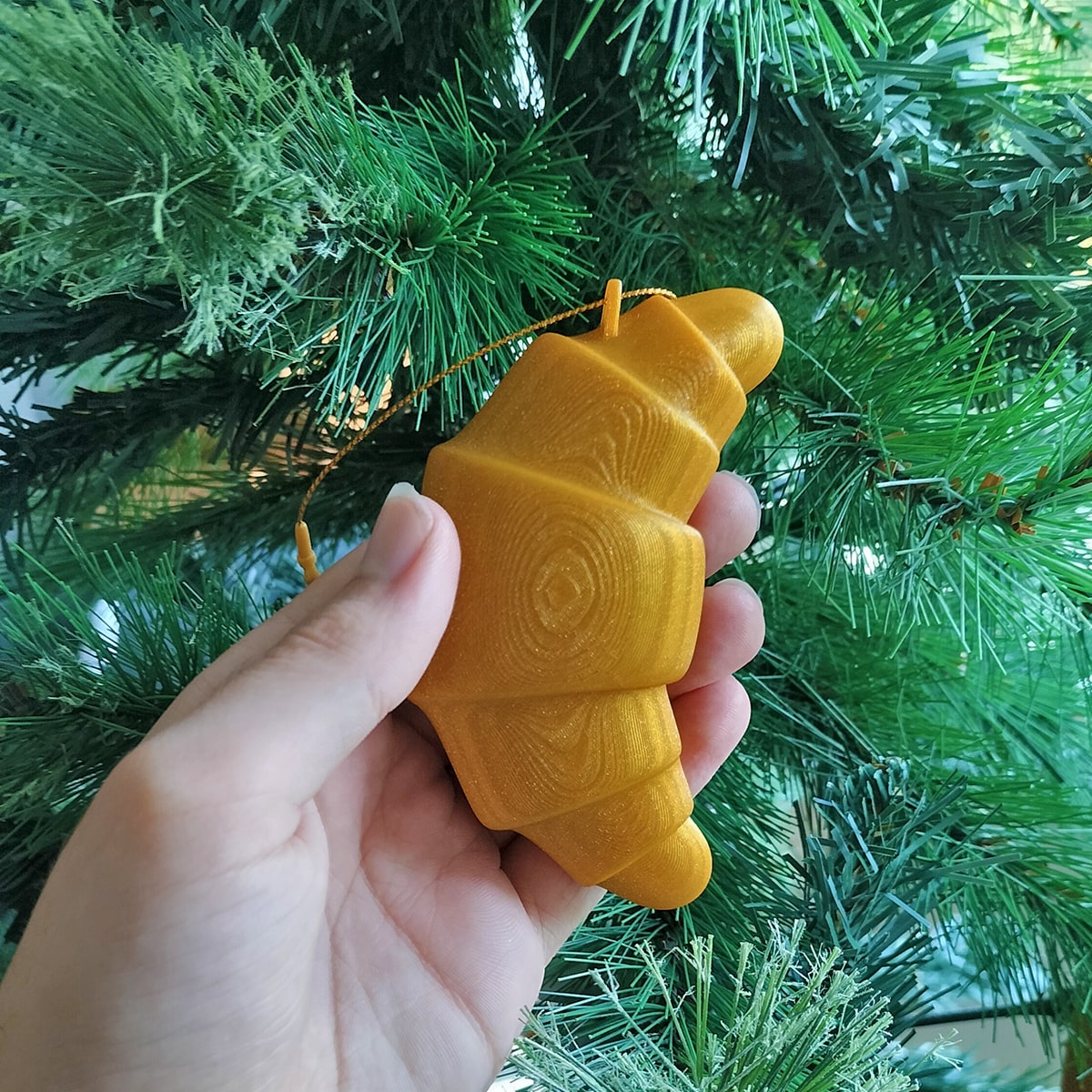 Croissant 🥐 - Christmas Ornament
