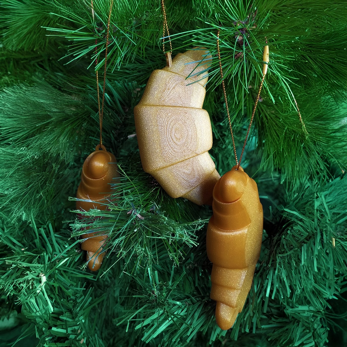 Croissant 🥐 - Christmas Ornament