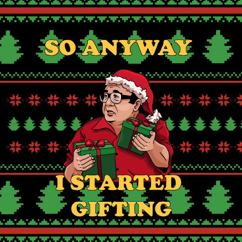 Danny DeGift-o 🎁🧑🎄 - Stubby Holder