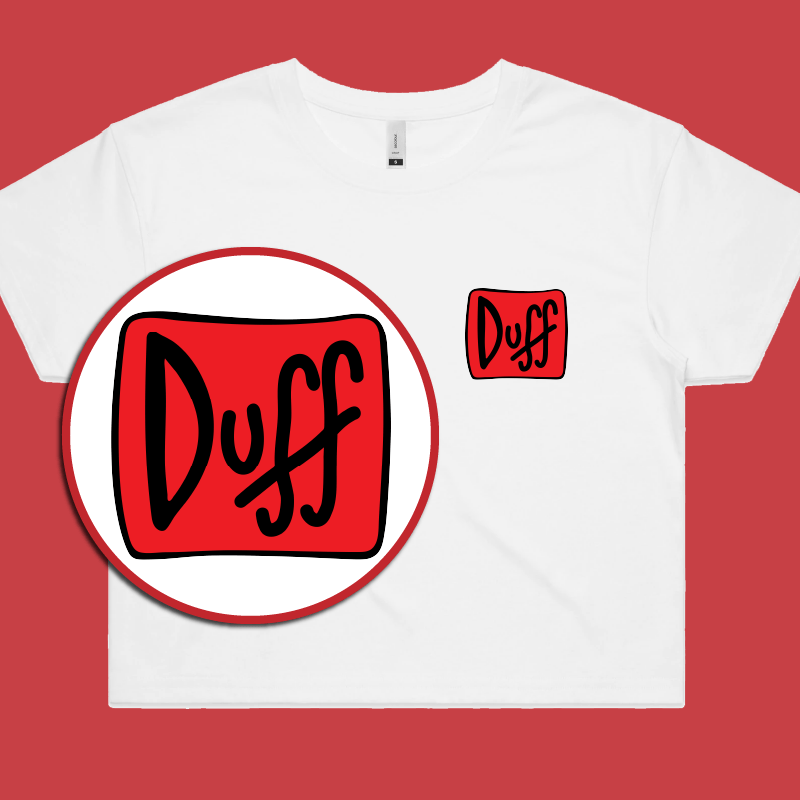 Duff 👨🦲🍻 - Women's Crop Top