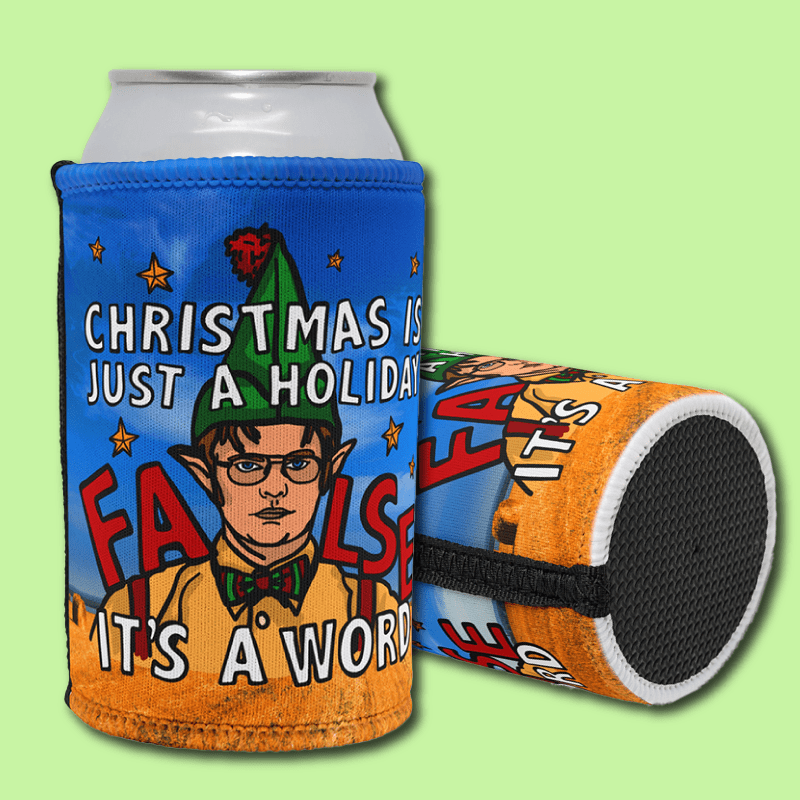 Dwight Christmas 👩🌾🎄- Stubby Holder