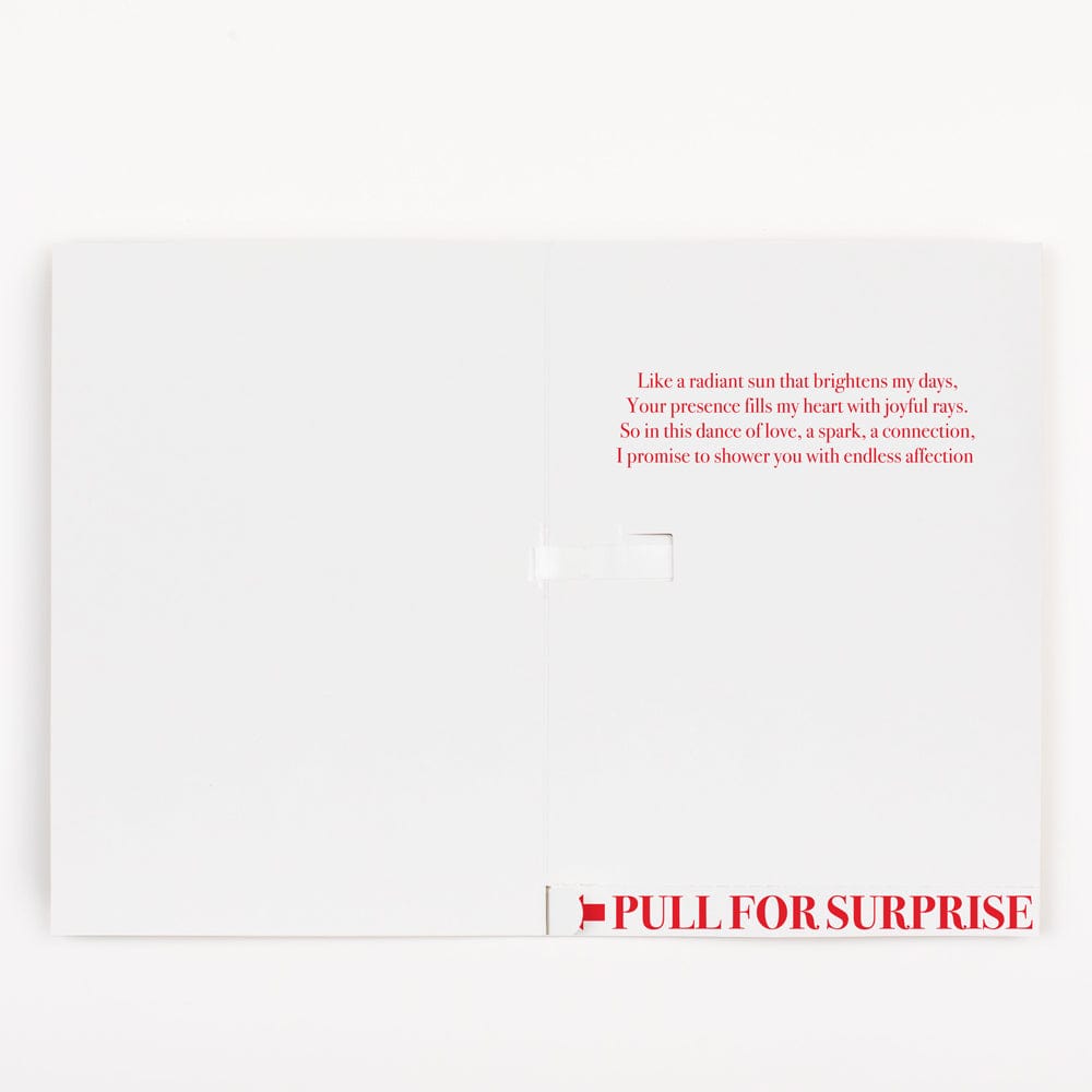 Endless I Love You đ±â€ïžđ - Joker Greeting Prank Card (Pull Surprise Glitter + Stickers + Sound)