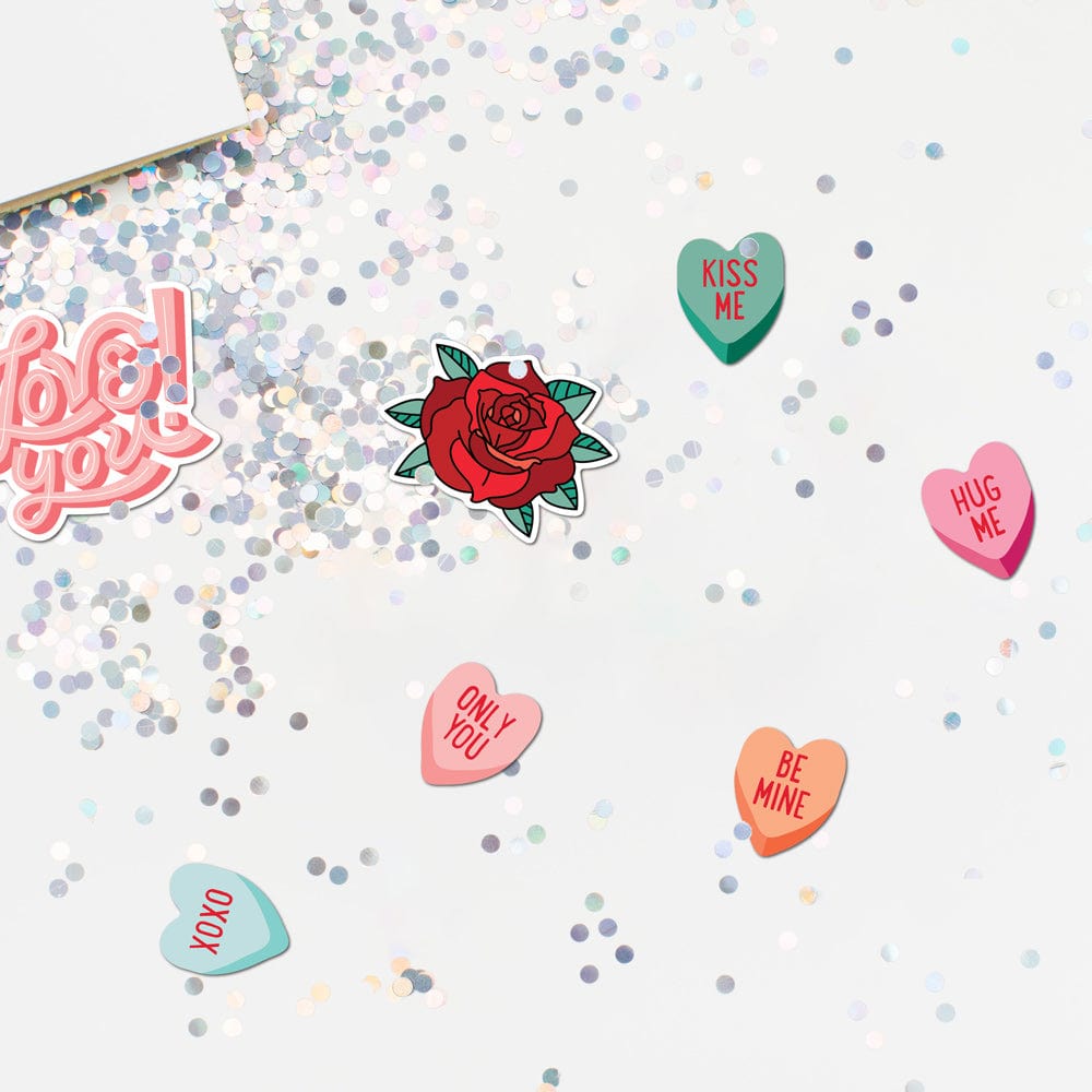 Endless I Love You đ±â€ïžđ - Joker Greeting Prank Card (Pull Surprise Glitter + Stickers + Sound)
