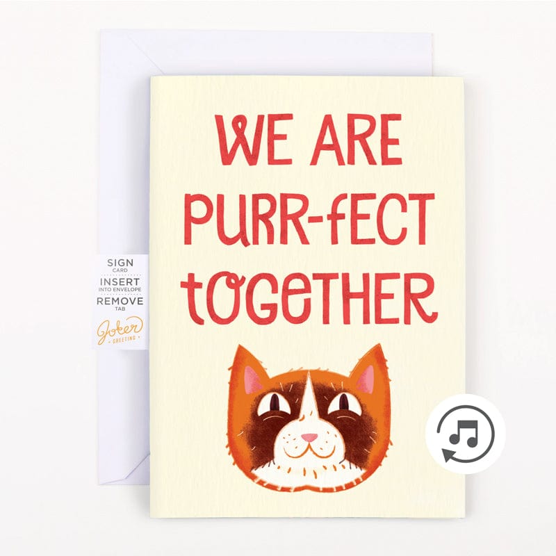 Endless Meowy Valentines đ±â€ïžđ - Joker Greeting Prank Card (Glitter + Sound)