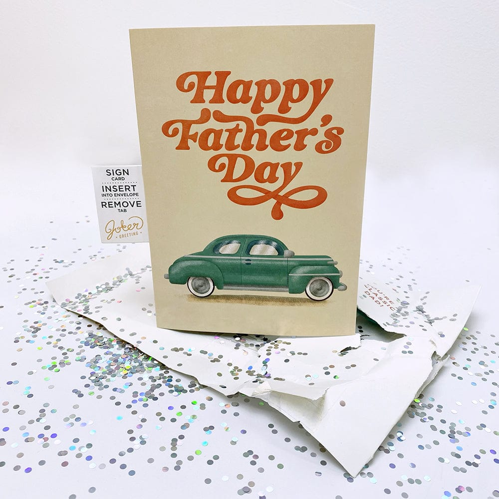 Endless Never Gonna Give You Up Father's Day Card ๐จโ๐ฆ๐ - Joker Greeting Prank Card (Glitter + Sound)