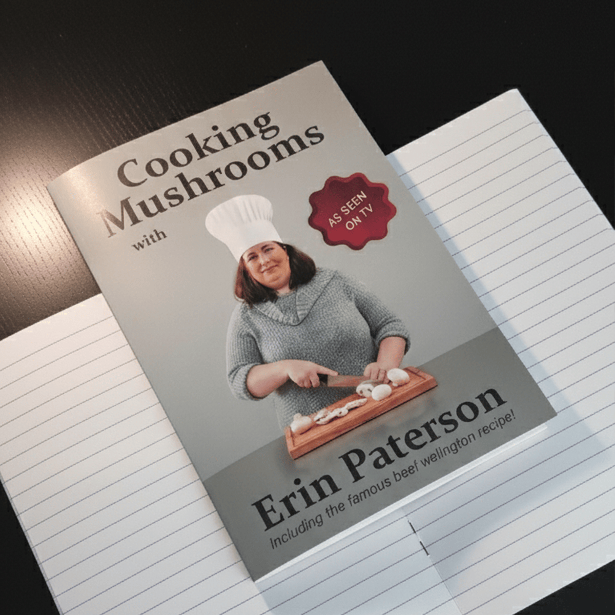 Erin Paterson Cook Book 🍄🟫💀 - Prank Notebook