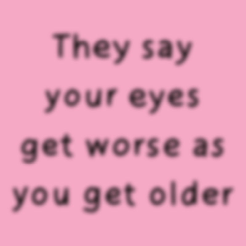 Eyes Get Worse... 👓❌ – Women's T Shirt