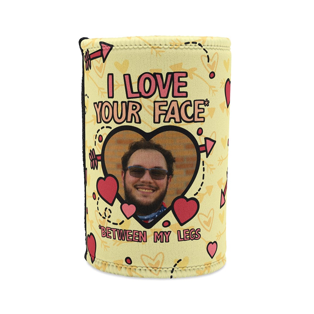 Face Between My Legs 🙈 - Personalised Stubby Holder