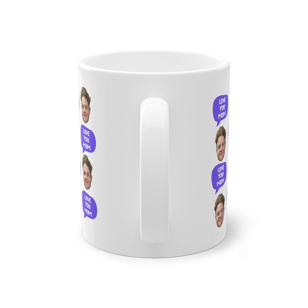 Face Love you mum - Personalised Coffee Mug