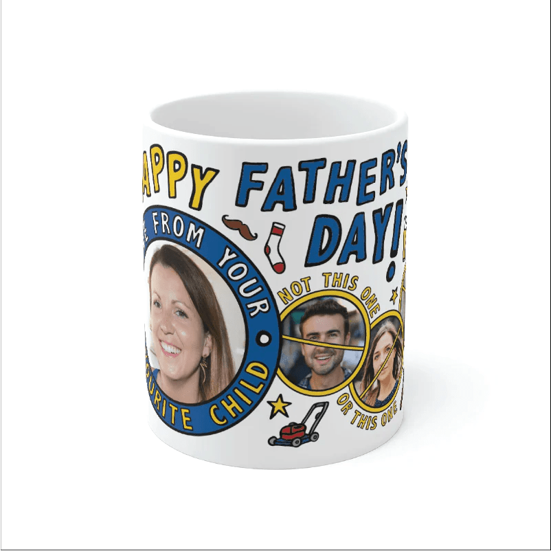 Favourite Child Father's Day 🏆 - Personalised Coffee Mug