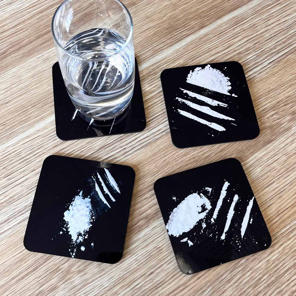Fun Lines (4-Pack) - Coaster Set โ๏ธ๐ป