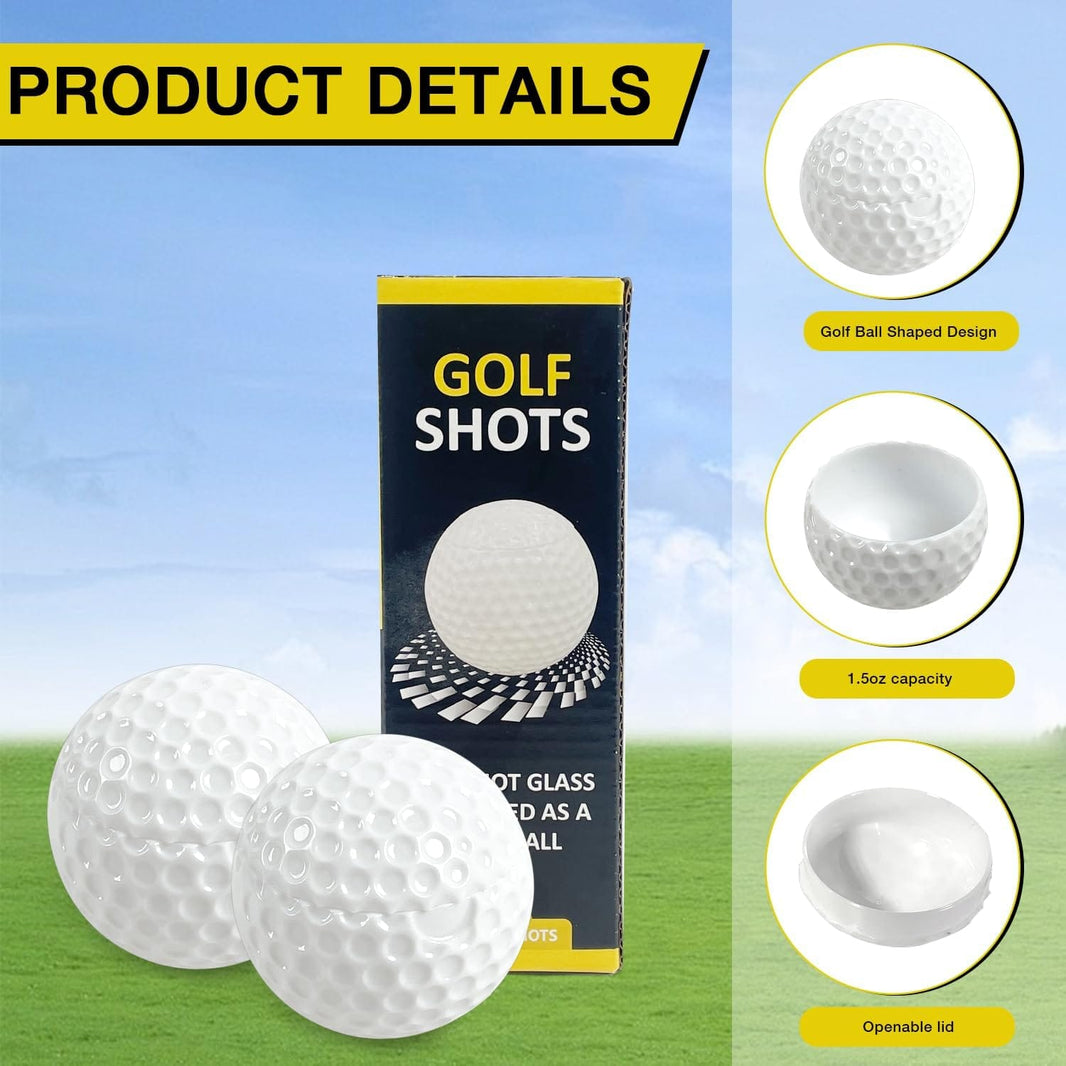 Golf Ball Shots ⛳🥃 - Funny Golf Gifts