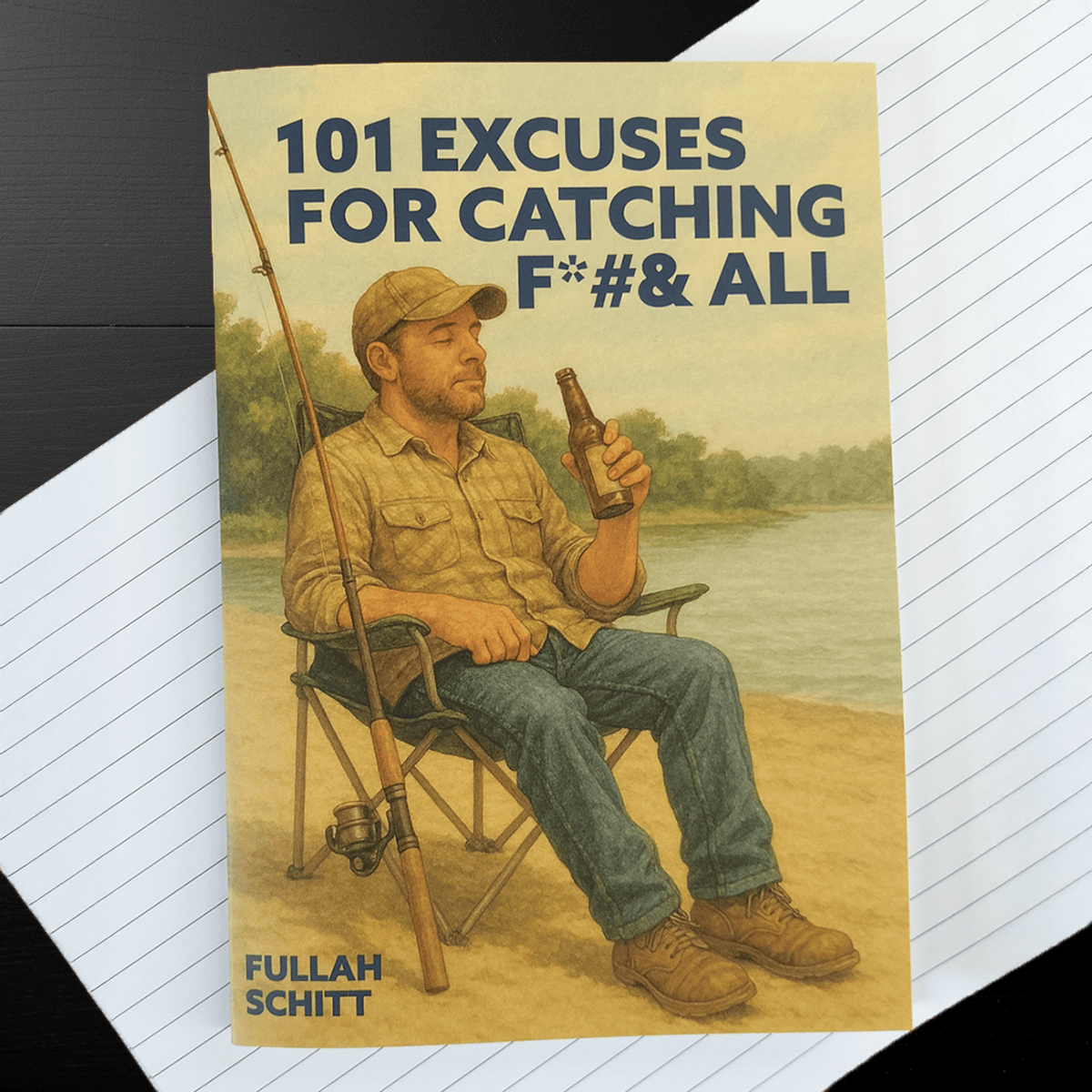 Gone Fishing 🍺🎣- Prank Notebook