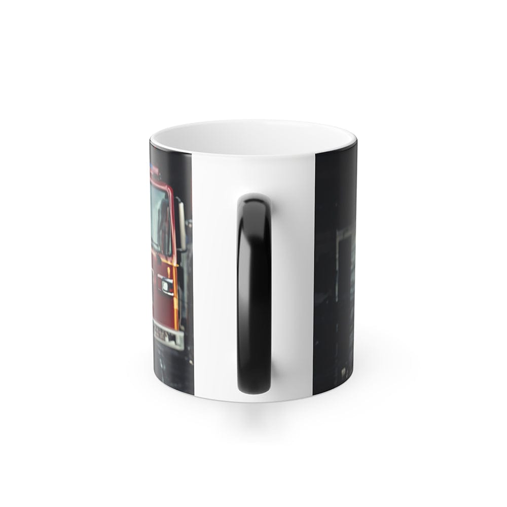 Heat Reveal Mug - Sexy Firefighter Face upload