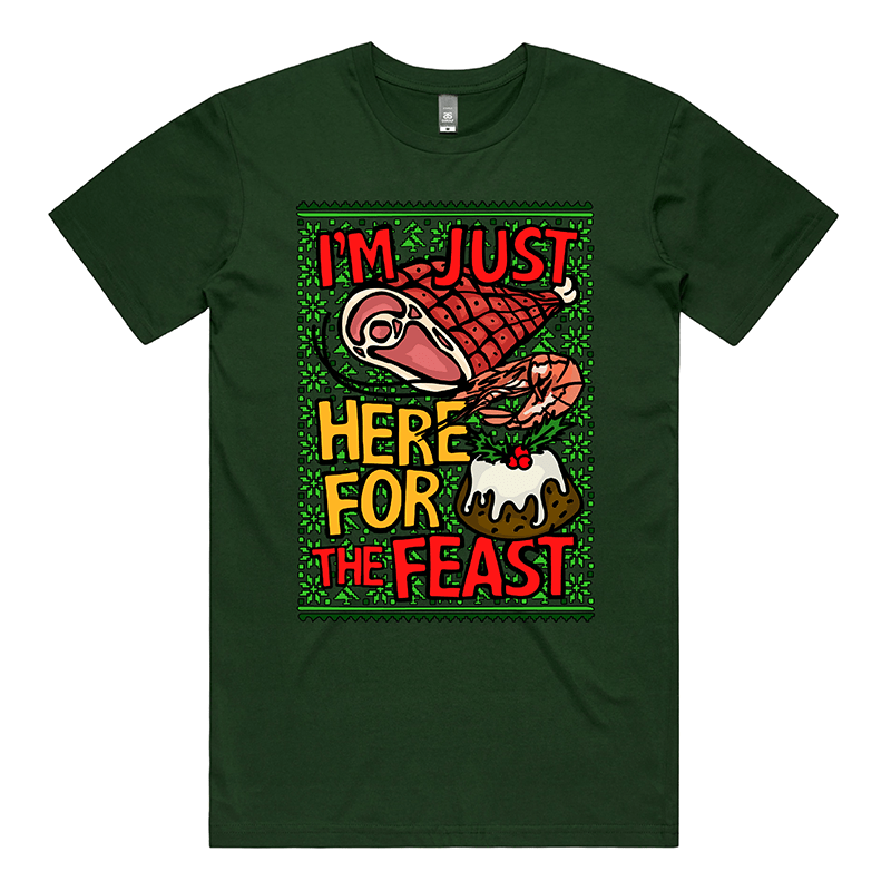 Here For The Feast ๐ฆ๐๐ - Men's T Shirt