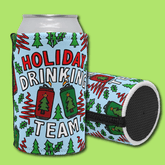 Holiday Drinking Team 🍻🎄 – Stubby Holder