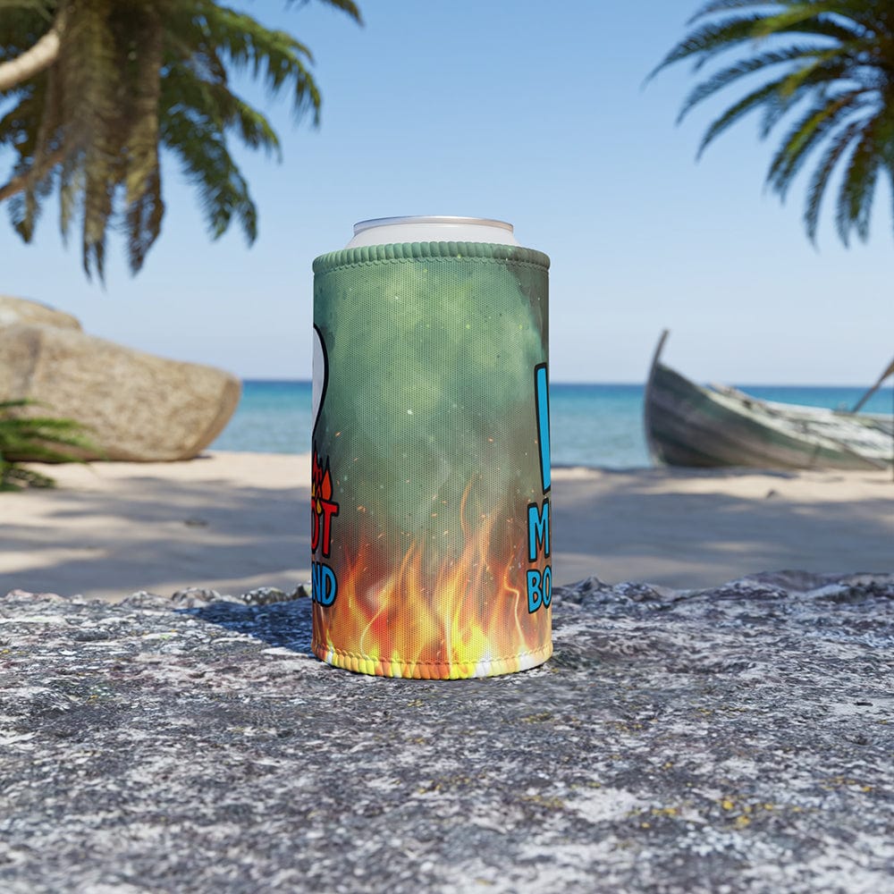 I Love My Hot Boyfriend ❤️🔥 - Personalised Stubby Holder