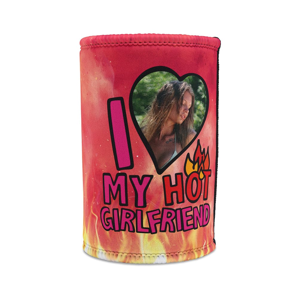I Love My Hot Girlfriend ❤️🔥 - Personalised Stubby Holder
