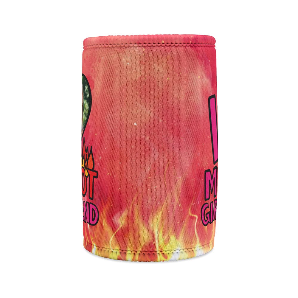 I Love My Hot Girlfriend ❤️🔥 - Personalised Stubby Holder