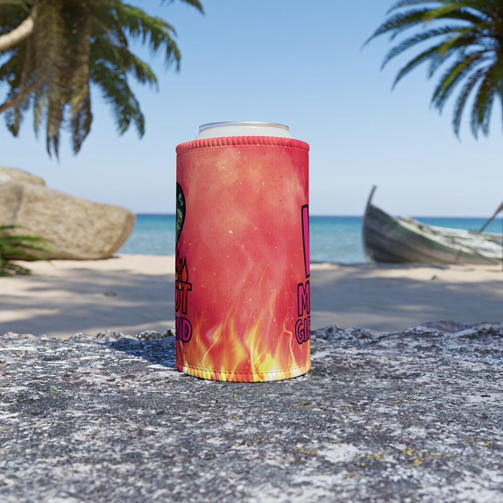 I Love My Hot Girlfriend ❤️🔥 - Personalised Stubby Holder