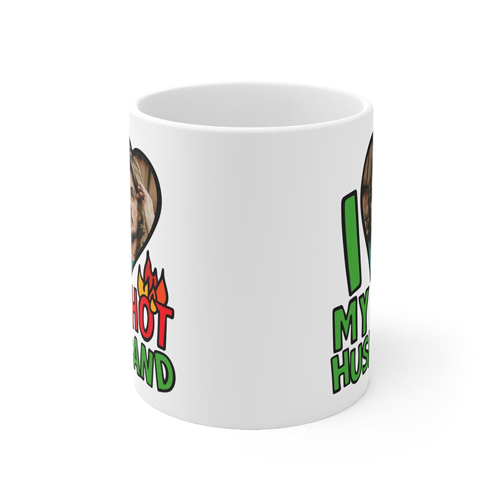 I Love My Hot Husband ❤️🔥 - Personalised Coffee Mug