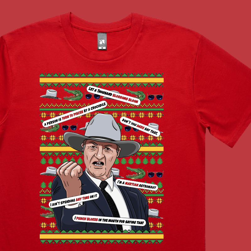 Katter's Croc-mas 🤜🐊 - Men's T Shirt