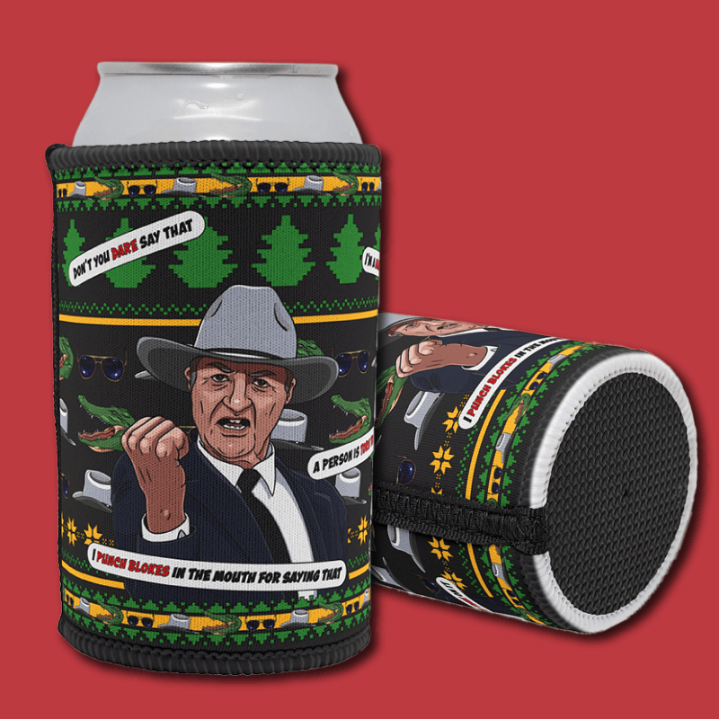 Katter's Croc-mas 🤜🐊 - Stubby Holder