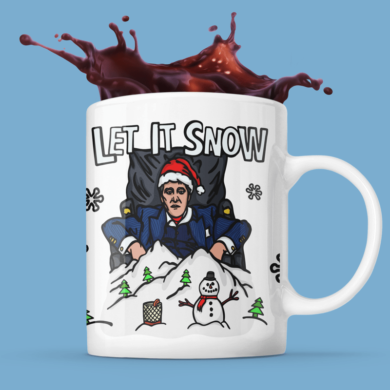 Let It Snow Scarface ❄️🤌 - Coffee Mug