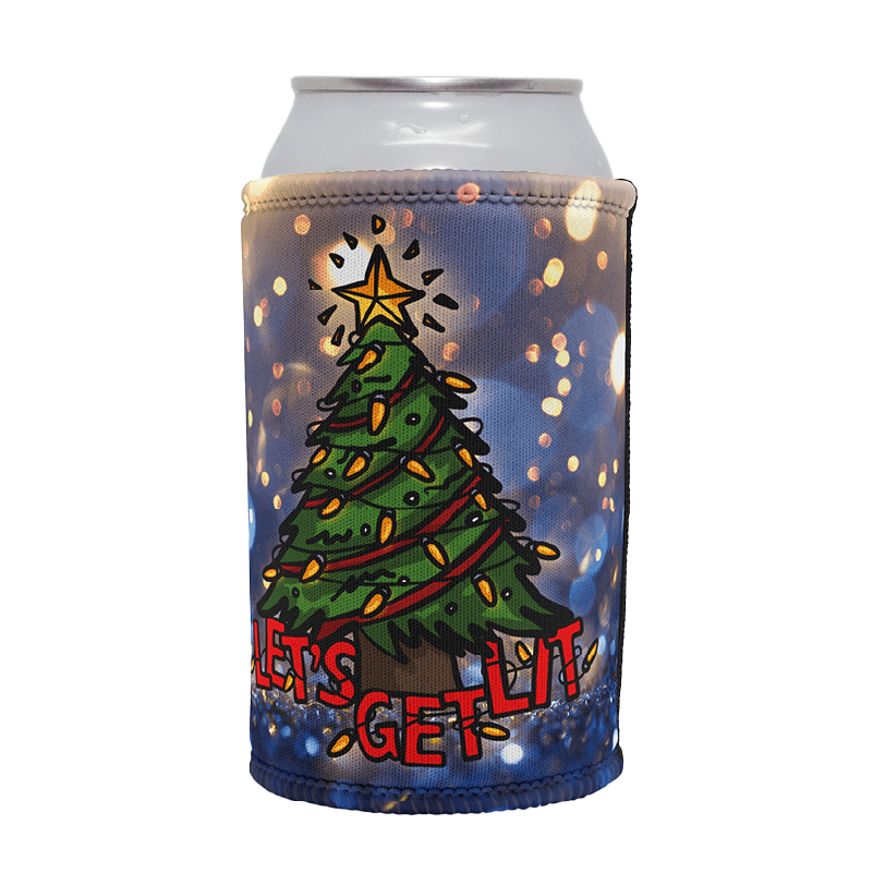 Let’s Get Lit 🎄💡 – Stubby Holder