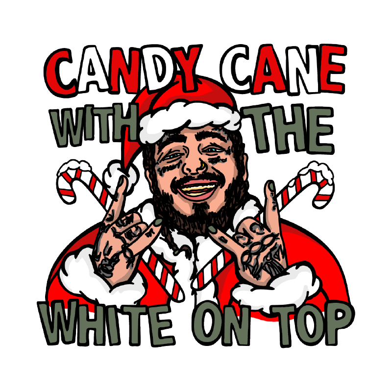 Malone’s Candy Canes 🍬❄️ - Men's T Shirt