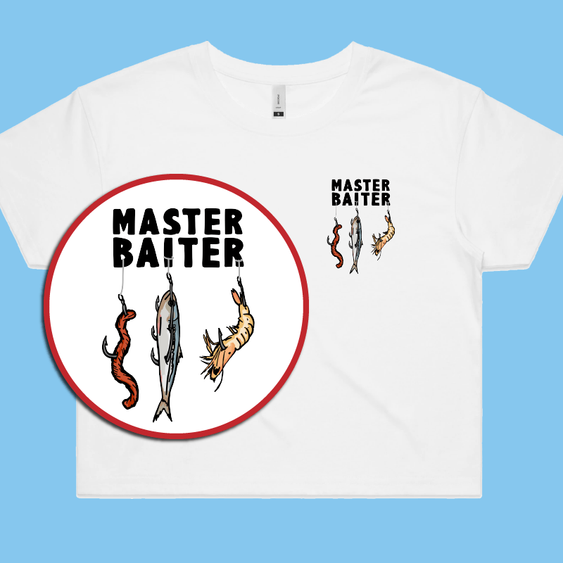 Master Baiter 🎣 - Women's Crop Top