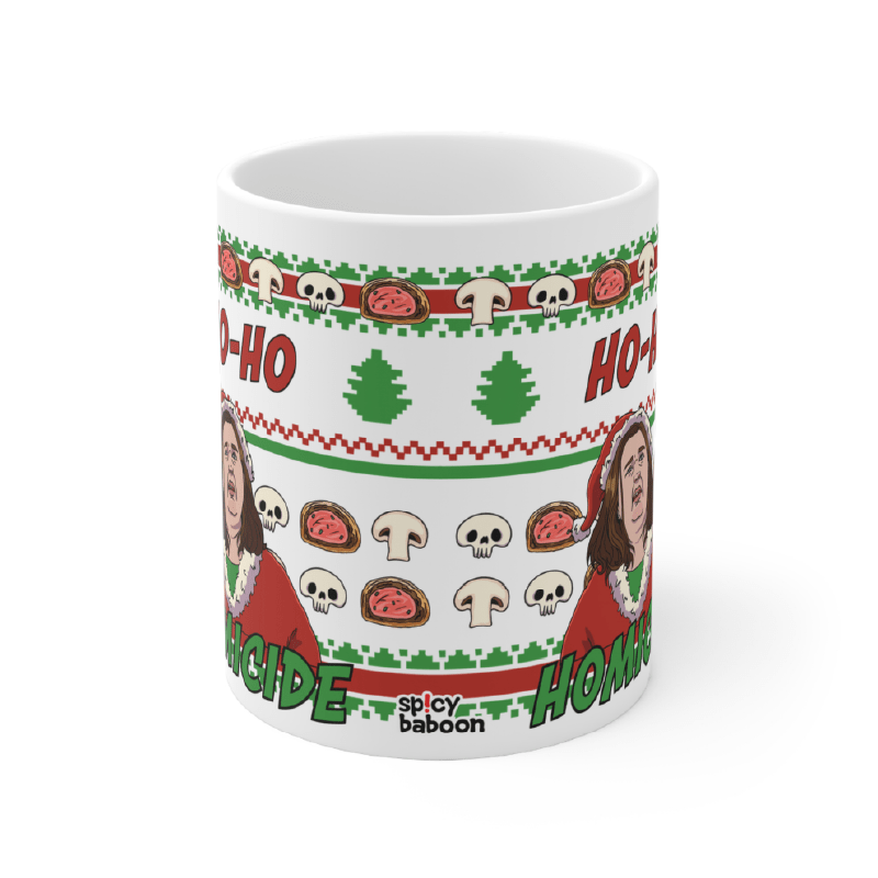 Merry Mushroom Lady 🍄🟫🎄 - Coffee Mug