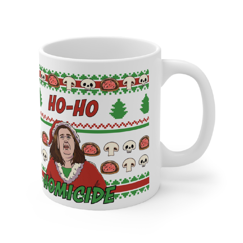 Merry Mushroom Lady 🍄🟫🎄 - Coffee Mug